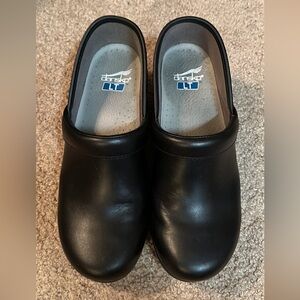 Dansko Black Clogs